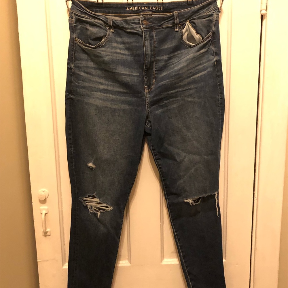 AE Highest Ride Jegging Regular length, sz. 20